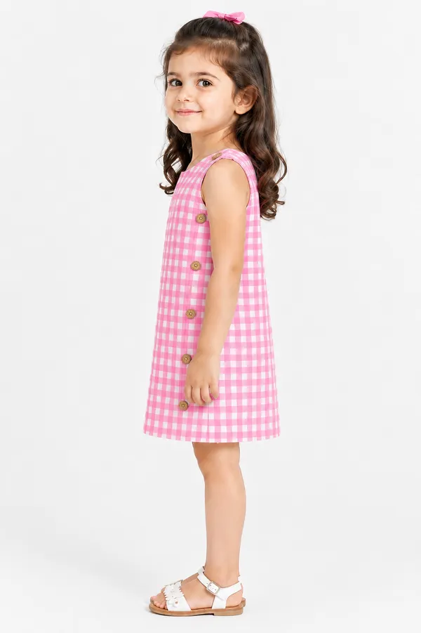 Pink_Gingham_Sleeveless_Dress_for_Girls