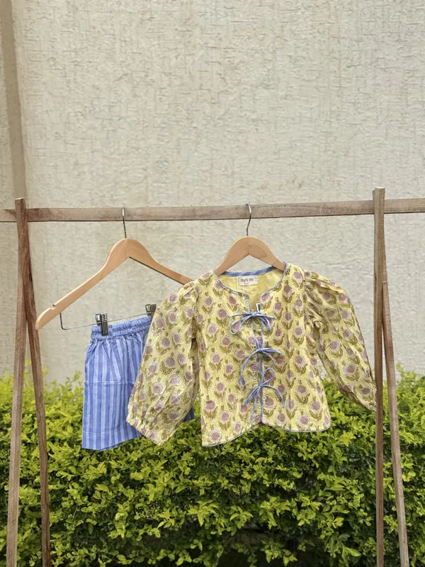 Yellow_Blue_Printed_Tieup_Co_Ord_Set_for_Girls