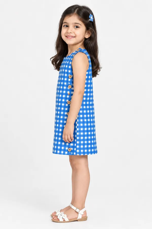 Blue_Gingham_Sleeveless_A-Line_Dress_for_Girls