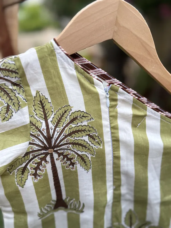 Green_Printed_One_Shoulder_Co_Ord_Set_for_Girls