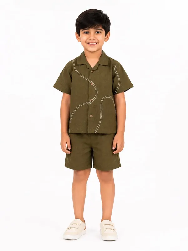 Olive_Green_Casual_Shirt_for_Boys