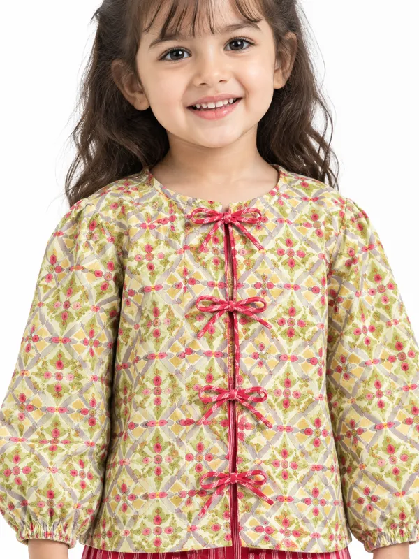 Yellow__Red_Printed_Tieup_Co_Ord_Set_for_Girls