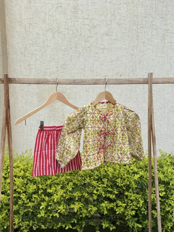 Yellow__Red_Printed_Tieup_Co_Ord_Set_for_Girls