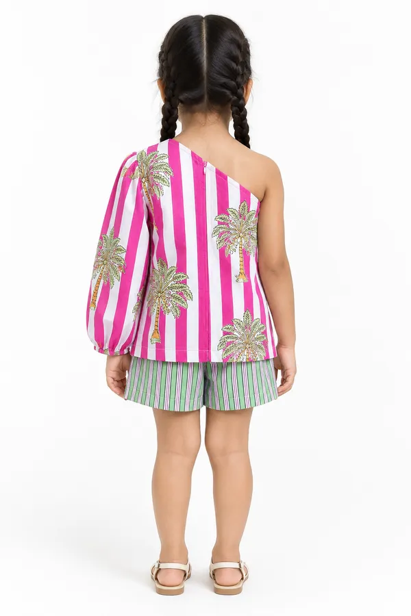 Pink_Printed_One_Shoulder_Coord_Set_for_Girls
