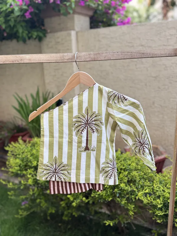 Green_Printed_One_Shoulder_Co_Ord_Set_for_Girls