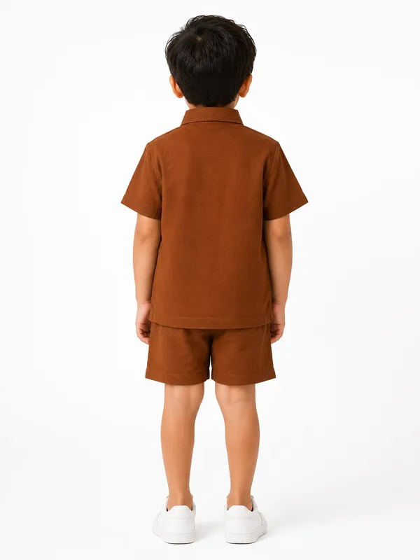 Brown_Casual_Shirt_For_Boys