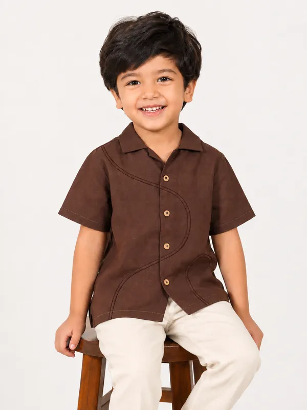 Brown_Casual_Shirt_for_Boys