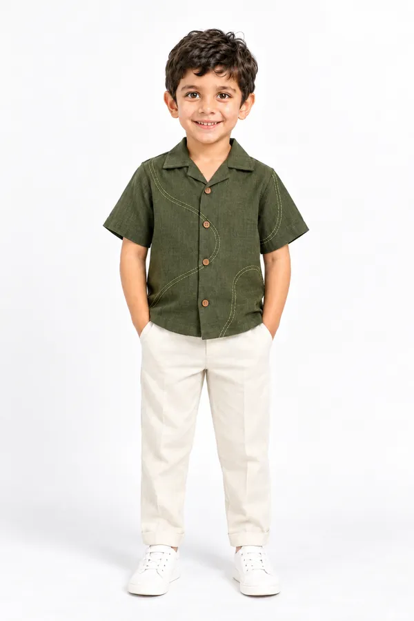 Olive_Green_Casual_Shirt_for_Boys