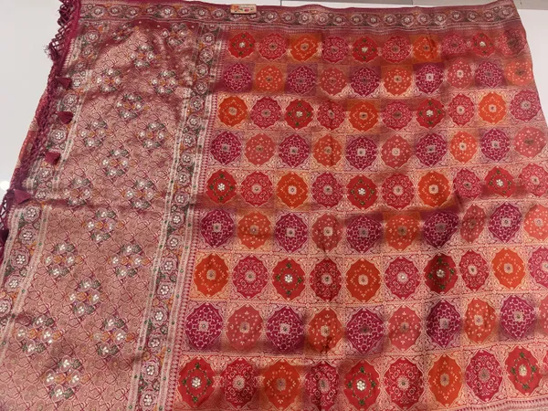 Pink_Orange_Saree_with_handwork_for_Women