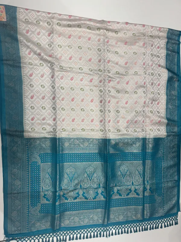 Sky_Blue_white_Saree_for_Women