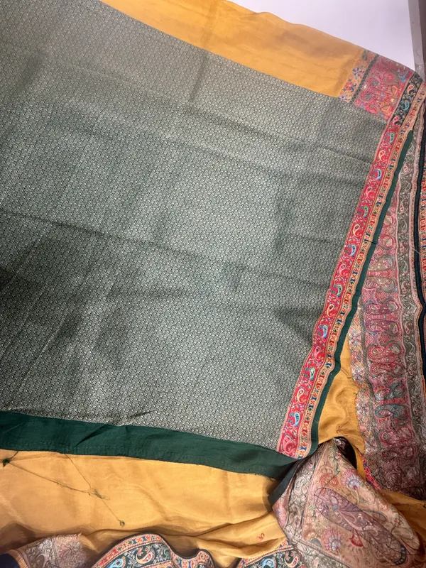 Mustard_Viscose_Embellished_Saree_For_Women