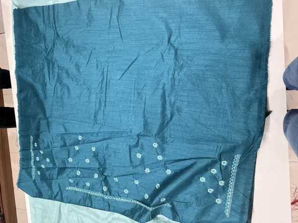 Blue_Embroidered_Party_Wear_Saree_For_Women