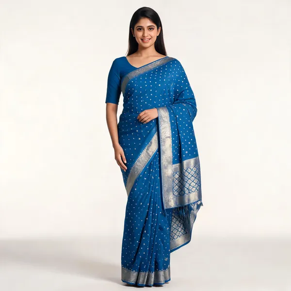 Blue_Silk_Saree_for_Women