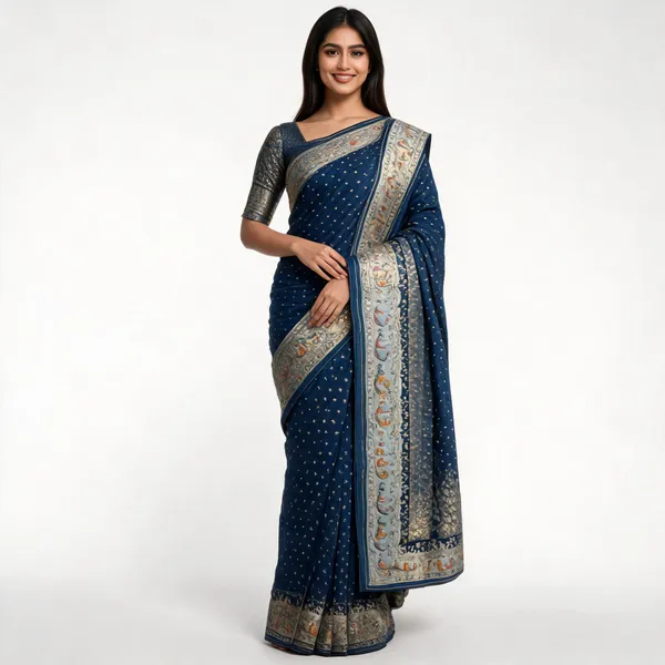 Navy_Blue_Silk_Saree_for_Women