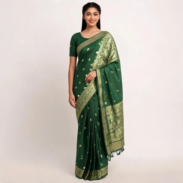 Green_Traditional_Saree_for_Women