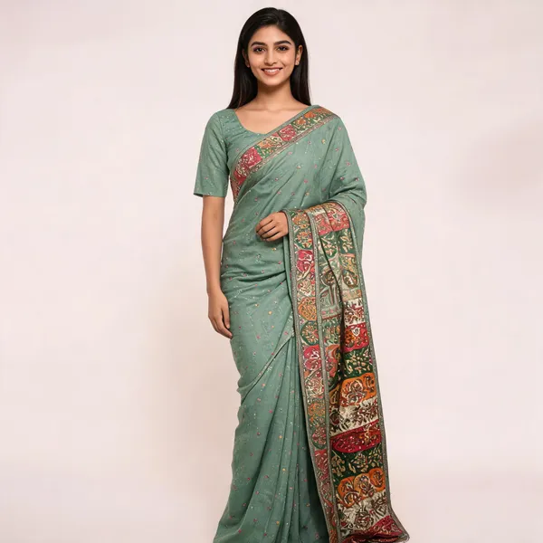 Light_Green_handwork_Saree_for_Women