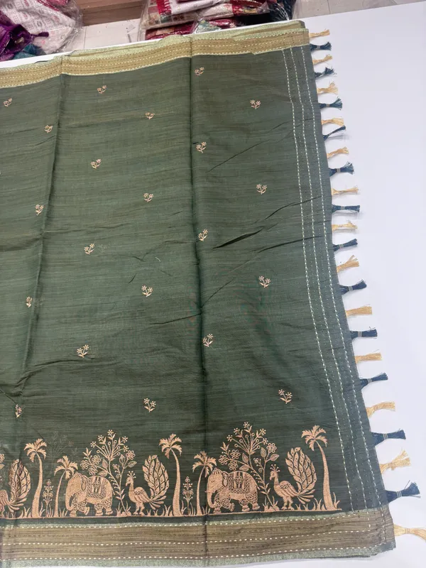 Green_Cotton_Saree_for_Women