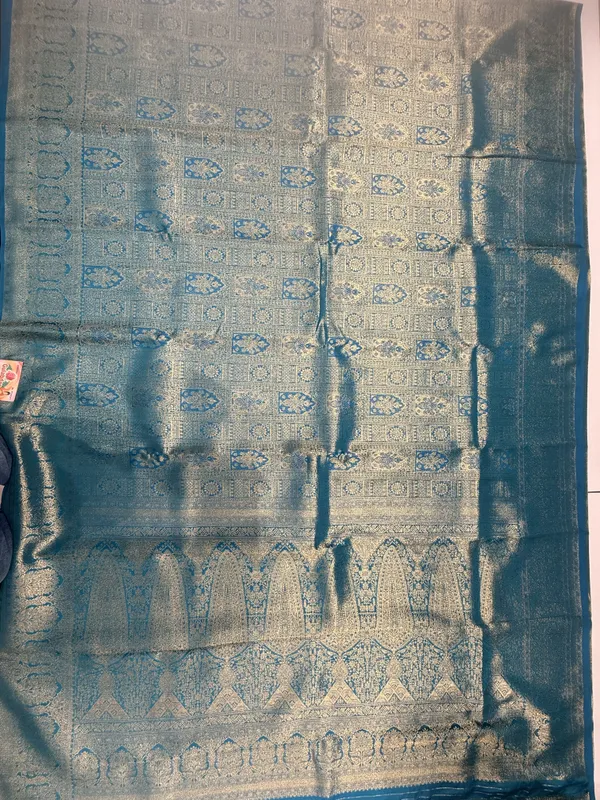 Blue_Peacock_color_Kanjivaram_Traditional_Saree_for_Women