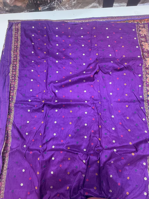 Purple_Traditional_Work_Saree_For_Women