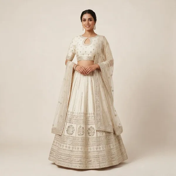 Ivory_Embroidered_Lehenga_Choli_For_Women