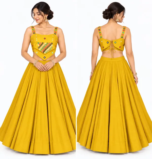 Yellow_Cotton_Blouse_For_Women