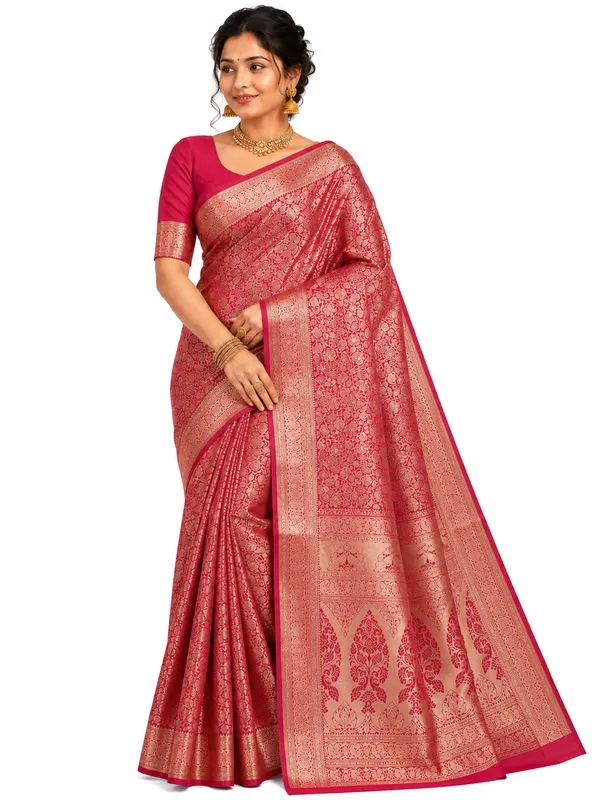 Pink_Kanjivaram_Silk_Saree_for_Women