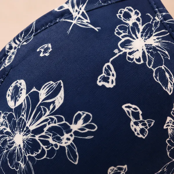 LA_QAYARA_Women's_Navy_Blue_Floral_Printed_Bra_with_Adjustable_Straps