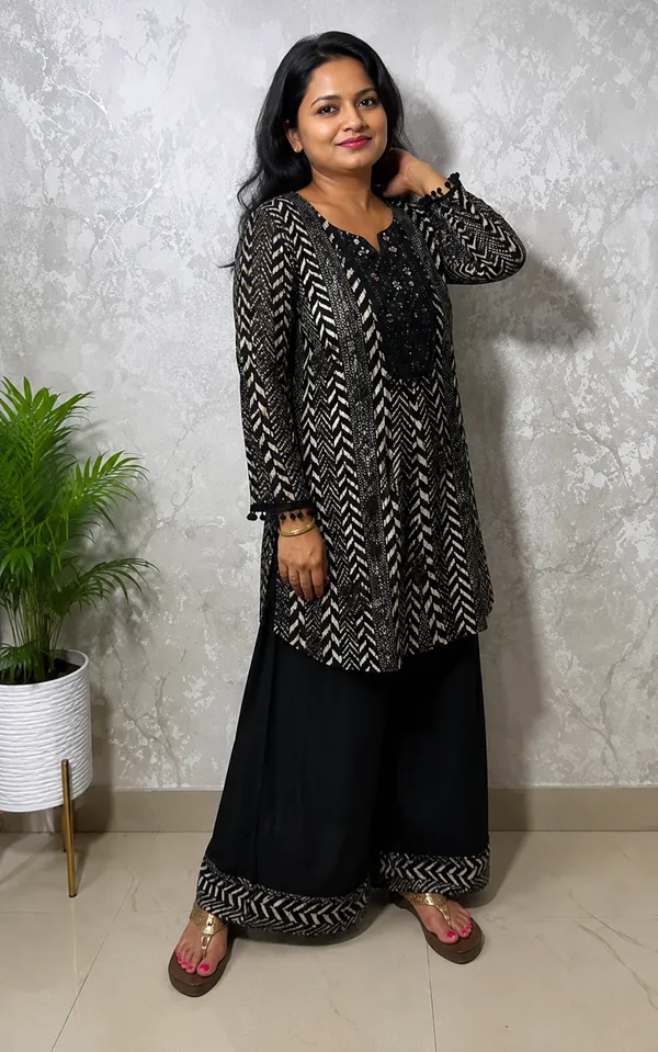 Black_Printed_Ethnic_Kurta_Set_for_Women