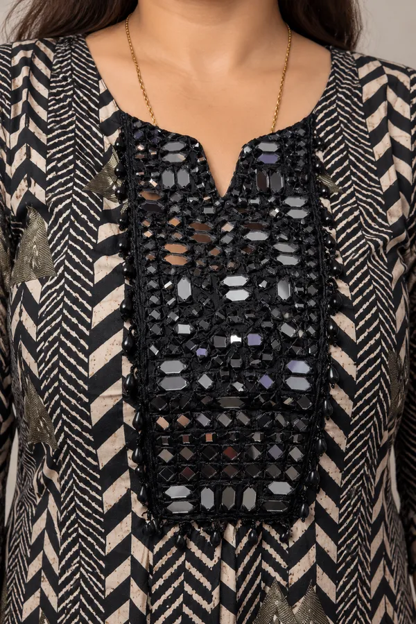 Black_Printed_Ethnic_Kurta_Set_for_Women