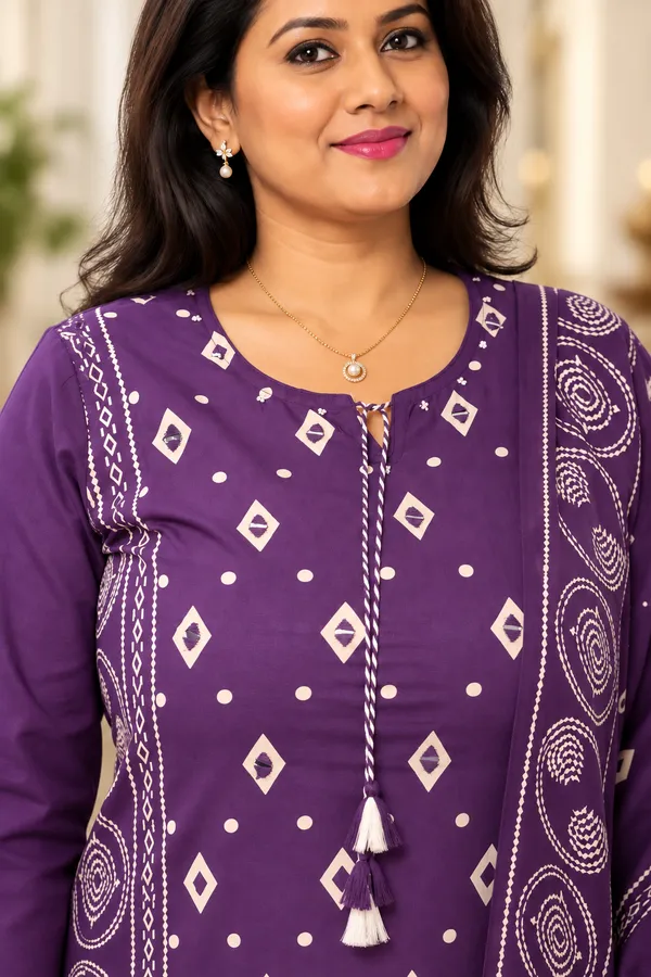 Purple_cotton_3pcs_suit