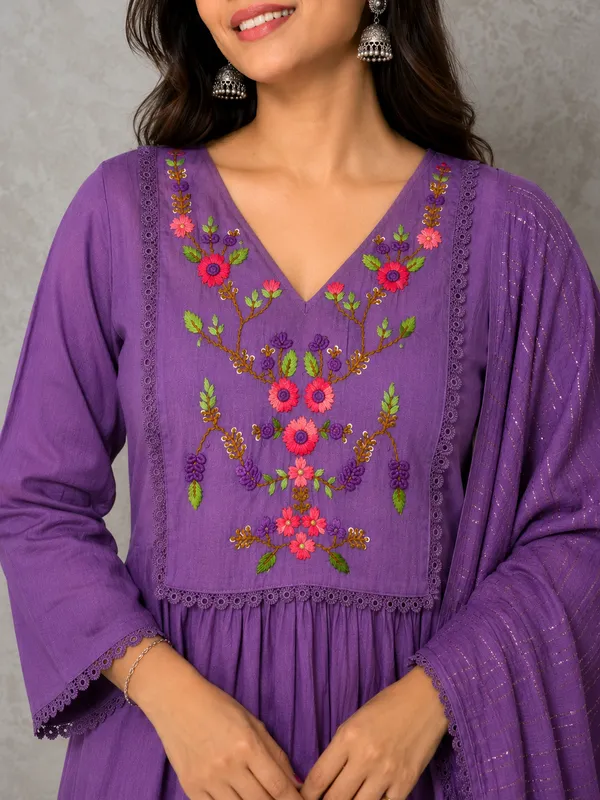 Purple_Mul_Cotton_With_Lining_Kurta_Set_For_Women