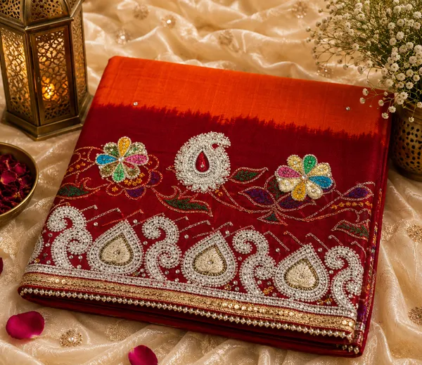 Maroon_Synthetic_Pila_Handwork_For_Women