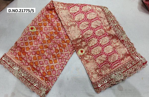 Red_Viscose_Khaadi_Khadi_Dupatta_For_Women