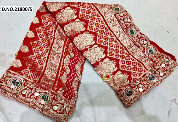 Red_Viscose_Khaadi_Printed_Khaadi_Dupatta_For_Women