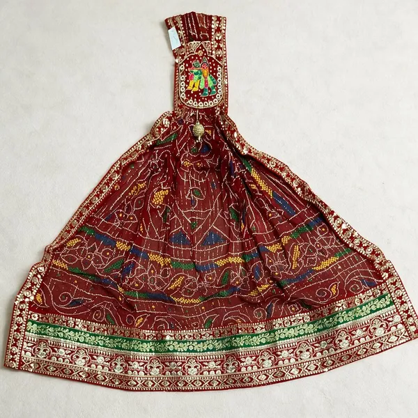 Maroon_Georgette_Brooch_Chunri_For_Women
