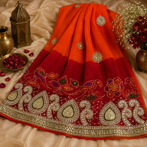 Red_Synthetic_Pila_Handwork_For_Women