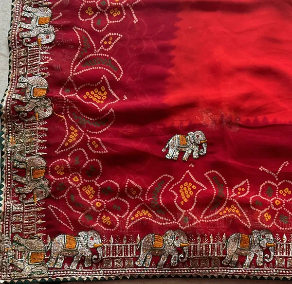 Red_Nylon_Pila_Handwork_For_Women