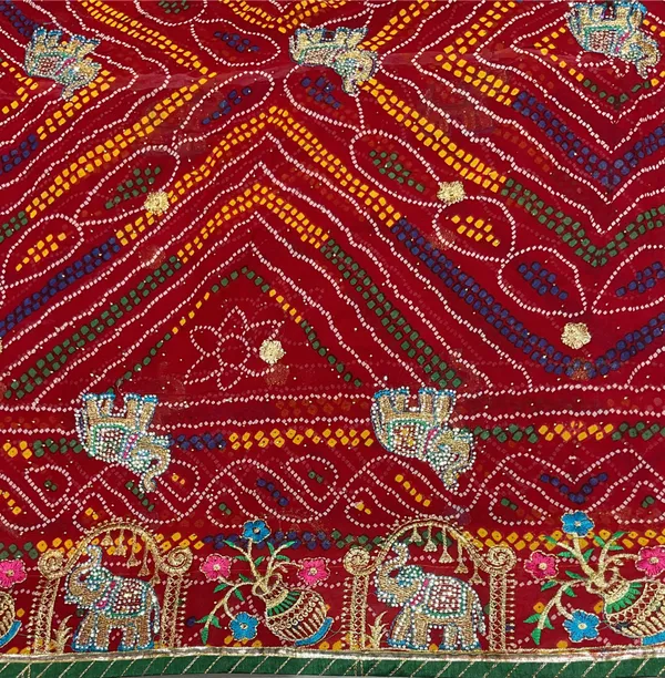 Red_Georgette_Chunri_Zarkhan_Work_For_Women