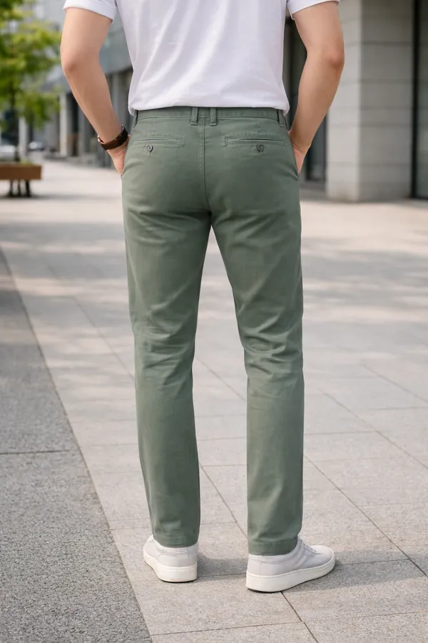 Green_Cotton_Slim_Fit_Trousers_For_Men