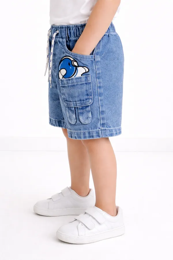 Blue_Denim_Cargo_Shorts_For_Boys