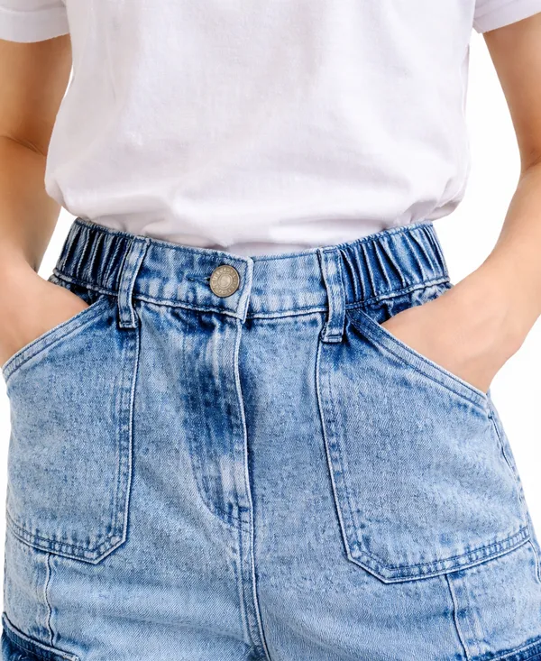Blue_Denim_Regular_Fit_Cargo_Jogger_Jeans_For_Girls