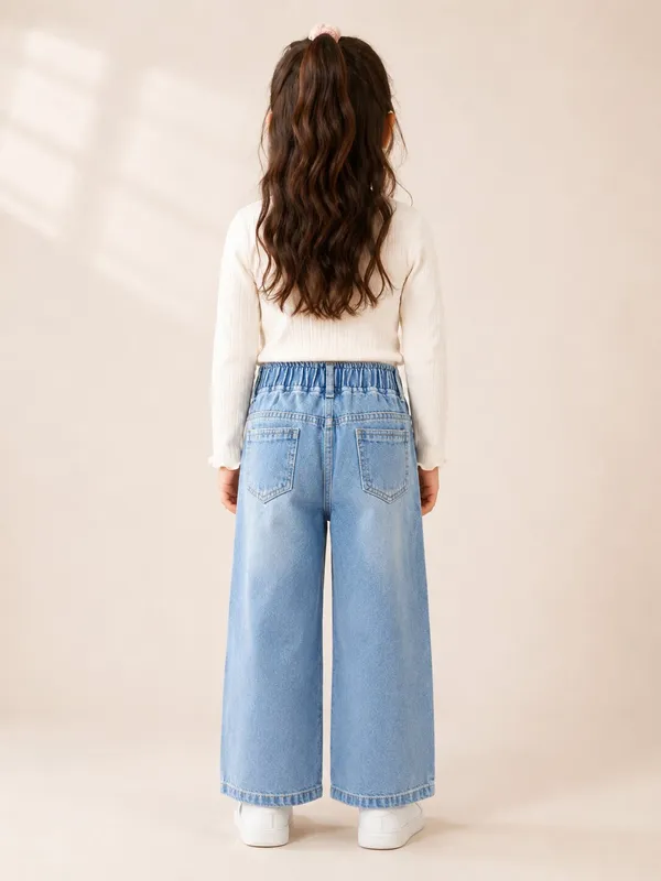 100%_Cotton_Wide-Leg_Denim_Jeans_with_Elasticated_Waist_&_Detachable_Heart_Pouch