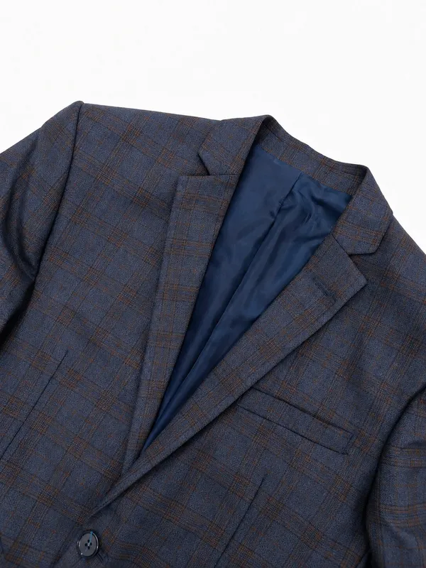 Checked_Notched_Lapel_Single-Breasted_Tailored_Fit_Blazers