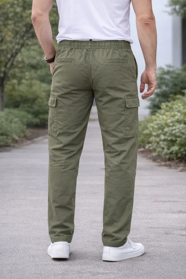 Olive_Cotton_Relaxed_Fit_Cargo_Trousers_For_Men