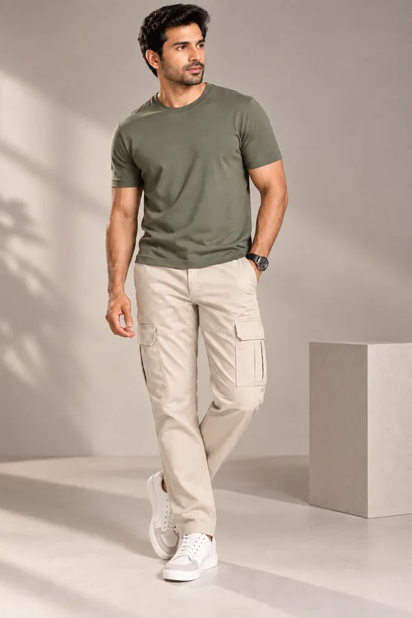 Beige_Stretch_Cotton_Cargo_Trousers_�_Straight_Fit