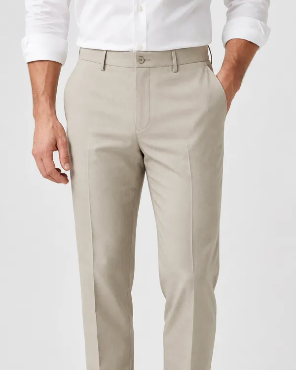 Lime_Green_Polyester_Tailored_Fit_Formal_Trousers_For_Men