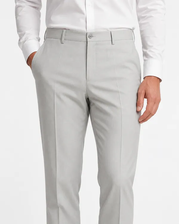 Grey_Melange_Polyester_Tailored_Fit_Formal_Trousers_For_Men
