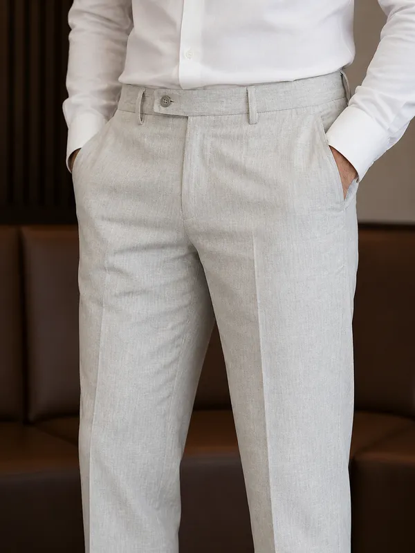 Grey_Polyester_Tailored_Fit_Formal_Trousers_For_Men