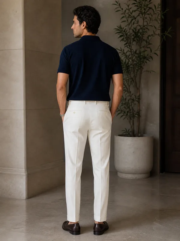 White_Polyester_Tailored_Fit_Formal_Trousers_For_Men