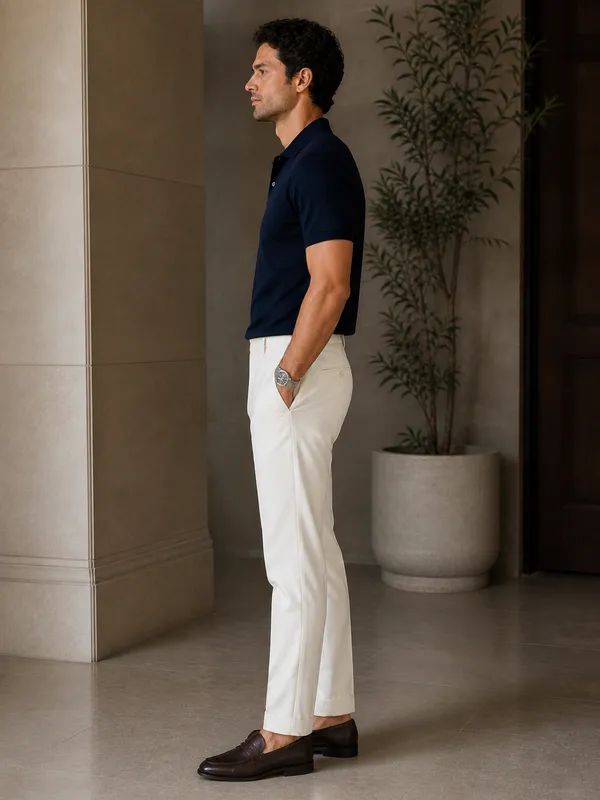 White_Polyester_Tailored_Fit_Formal_Trousers_For_Men
